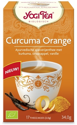 Yogi Tea Yogi Tea Turmeric/curcuma orange bio (17 Zakjes)