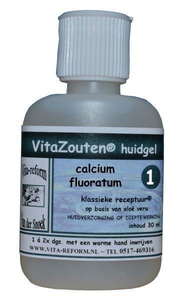 Vitazouten Vitazouten Calcium fluoratum huidgel Nr. 01 (30 ml)