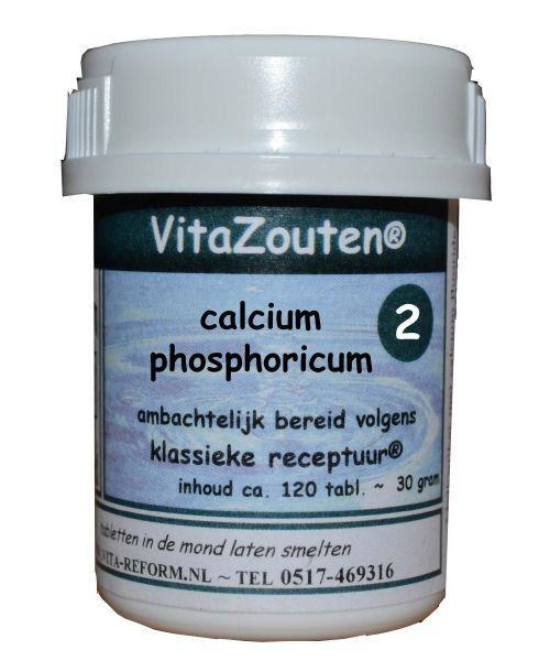 Vitazouten Vitazouten Calcium phosphoricum VitaZout Nr. 02 (120 tab)