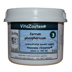 Vitazouten Ferrum phosphoricum VitaZout Nr. 03 (360 tab)