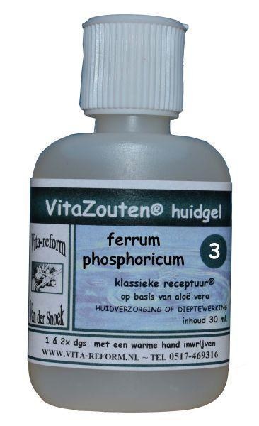 Vitazouten Vitazouten Ferrum phosphoricum huidgel Nr. 03 (30 ml)