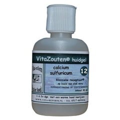Vitazouten Calcium sulfuricum huidgel Nr. 12 (30 ml)