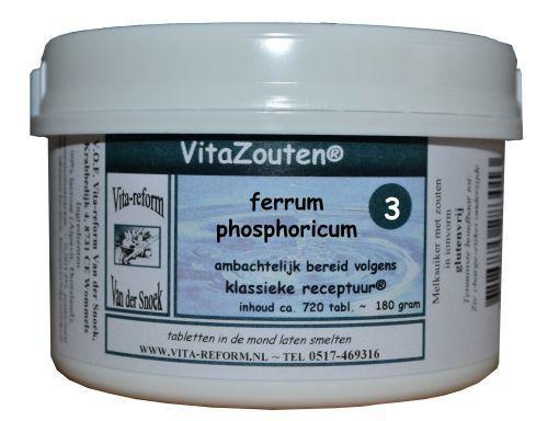 Vitazouten Vitazouten Ferrum phosphoricum VitaZout Nr. 03 (720 tab)