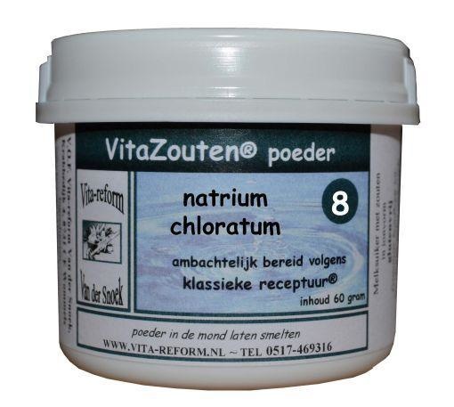 Vitazouten Natrium chloratum/mur. poeder Nr. 08 (60 gram)