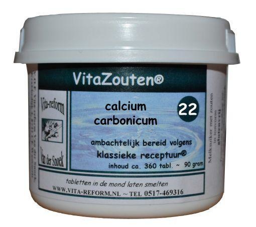 Vitazouten Vitazouten Calcium carbonicum VitaZout Nr. 22 (360 tab)