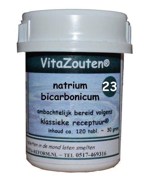 Vitazouten Vitazouten Natrium bicarbonicum VitaZout Nr. 23 (120 tab)