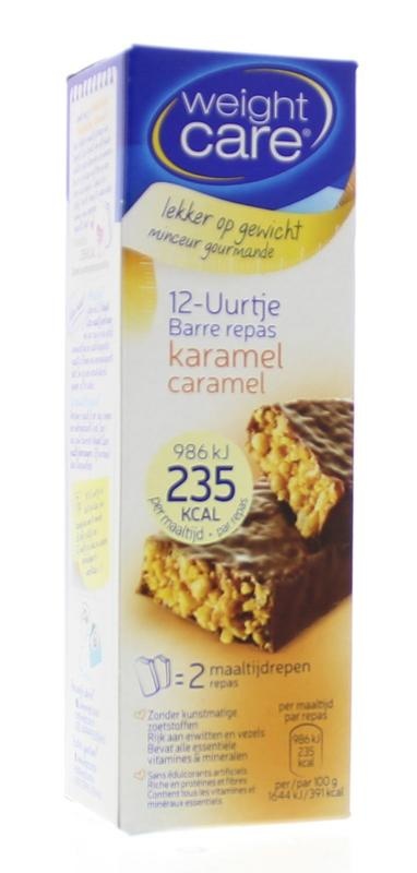 Weight Care Maaltijdreep karamel (2 Stuks) Weight Care Maaltijdreep karamel (2 Stuks)
