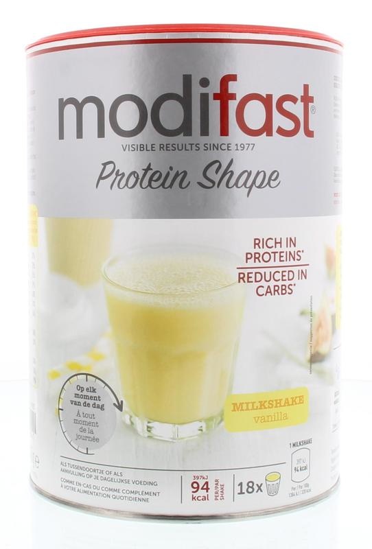 Modifast Modifast Protein shape milkshake vanille (540 gr)