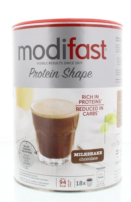 Modifast Protein shape milkshake chocolade (540 Gram)