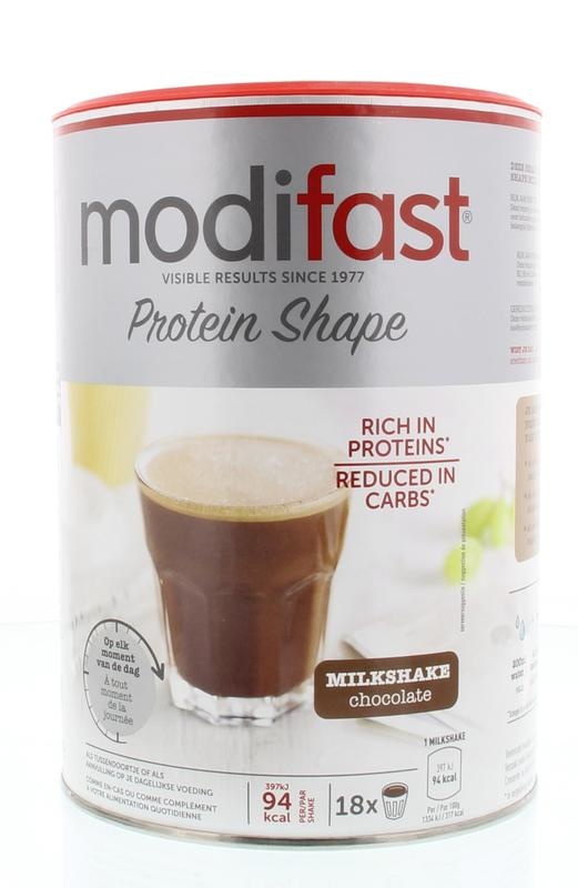 Modifast Modifast Protein shape milkshake chocolade (540 gr)