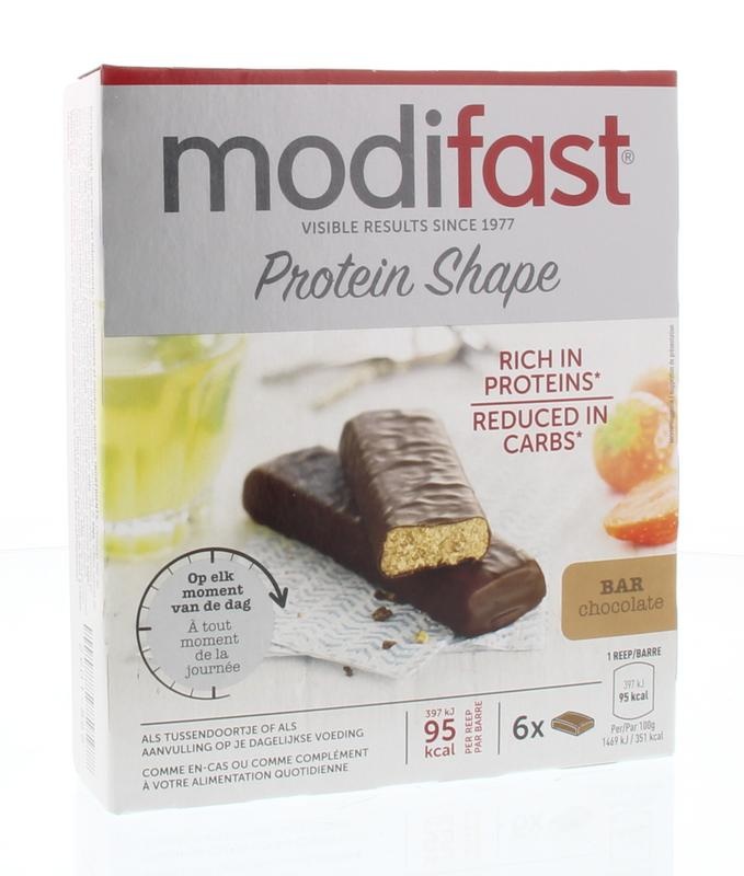 Modifast Modifast Protein shape reep chocolade (162 gr)