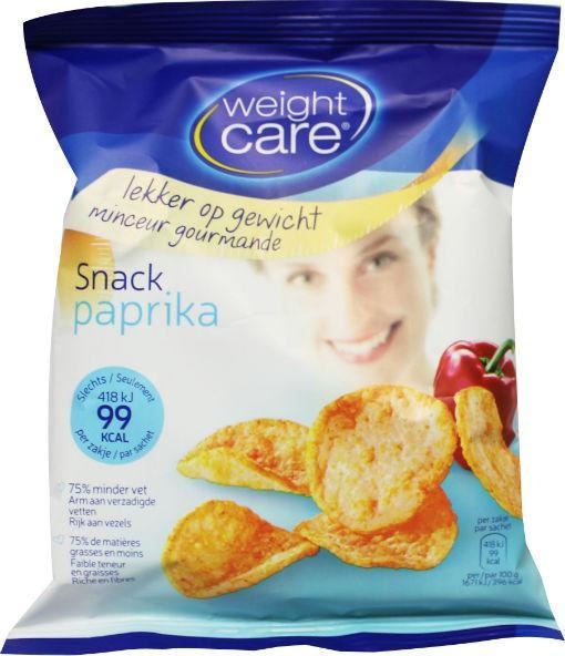 Weight Care Weight Care Snack paprika (25 gr)