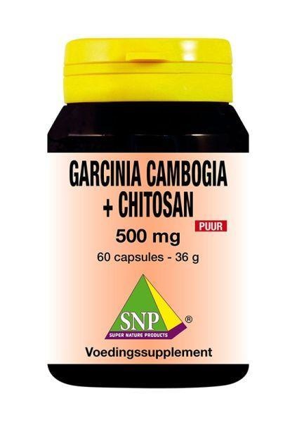Garcinia cambogia chitosan 500mg puur Garcinia cambogia chitosan 500mg puur