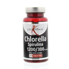 Lucovitaal Chlorella spirulina (200 tab)