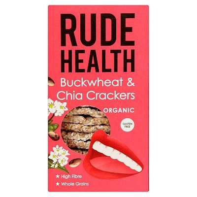 Rude Health Boekweit chia crackers (150 gram)