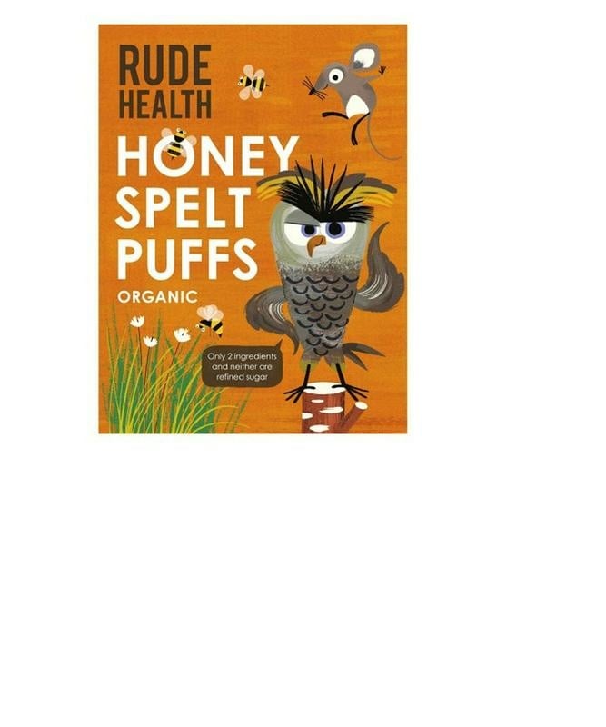 Rude Health Honey spelt puffs (175 gram)
