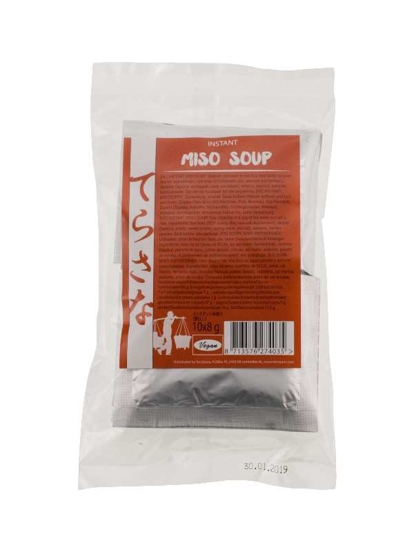 Terrasana Terrasana Instant miso soep 10 x 8 gr (80 gr)