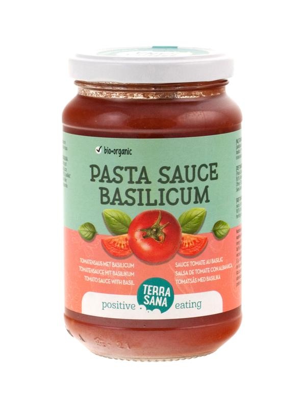 Terrasana Terrasana Tomatensaus basilicum bio (340 gr)