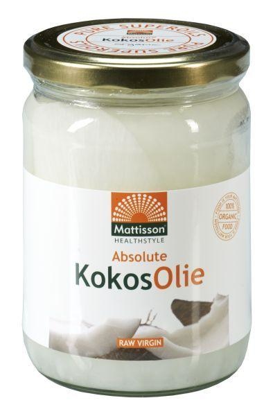 Mattisson Mattisson Absolute kokosolie extra virgin bio (500 ml)