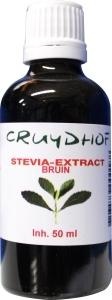 Cruydhof Stevia extract bruin (50 ml)