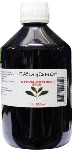 Cruydhof Stevia extract bruin (500 ml)