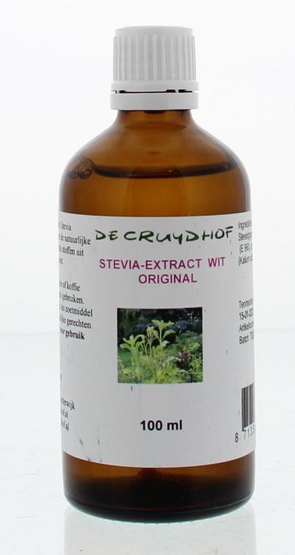 Cruydhof Cruydhof Stevia wit original (100 ml)