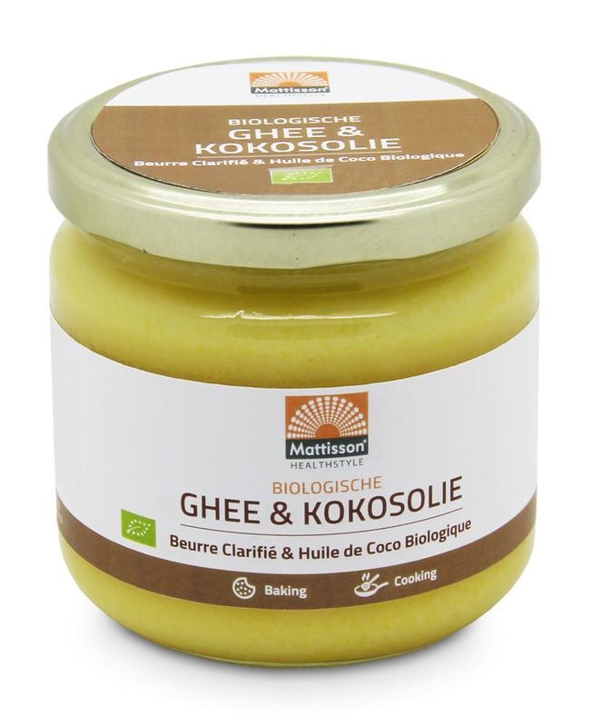 Mattisson Mattisson Ghee kokosolie bio (300 gr)