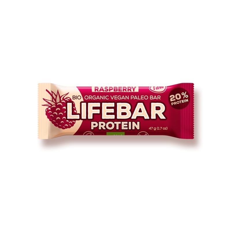 Lifefood Lifefood Lifebar framboos bio (47 gr)