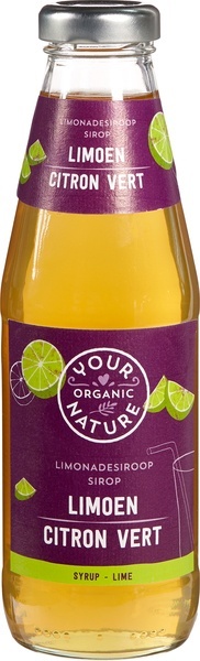 Your Organic Nat Your Organic Nat Limonadesiroop limoen bio (500 ml)