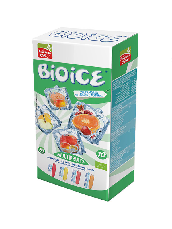 Terrasana La Finestra Ice pops multi fruit bio (400 ml)