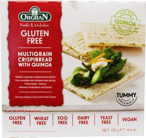 Orgran Orgran Crispybread quinoa (125 gr)