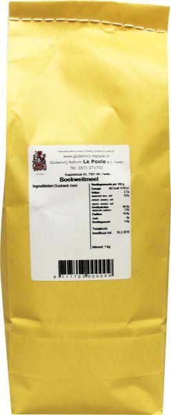 Le Poole Le Poole Boekweitmeel (1 Kilogr)