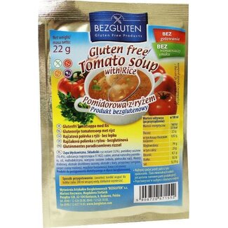 Bezgluten Bezgluten Tomatensoep (22 gr)