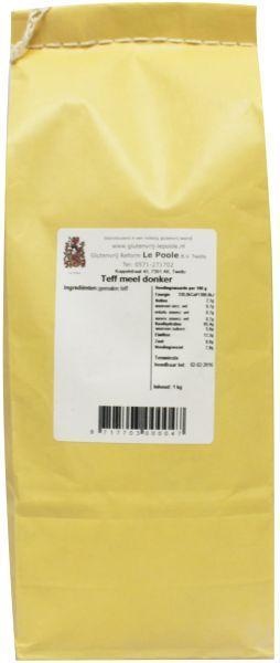 Le Poole Le Poole Teffmeel donker (1 Kilogr)