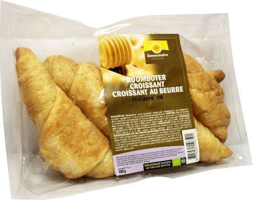 Zonnemaire Zonnemaire Croissant roomboter bio (4 st)