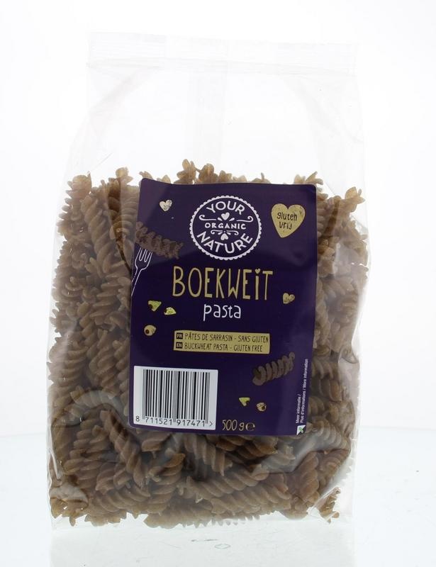 Your Organic Nat Your Organic Nat Boekweit pasta glutenvrij (500 gr)