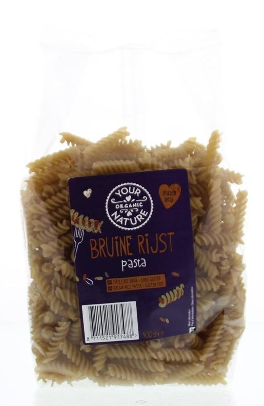 Your Organic Nat Your Organic Nat Bruine rijst pasta glutenvrij (500 gr)