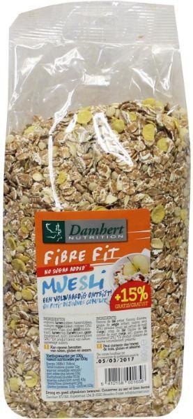 Damhert Damhert Fibre fit muesli (600 gr)