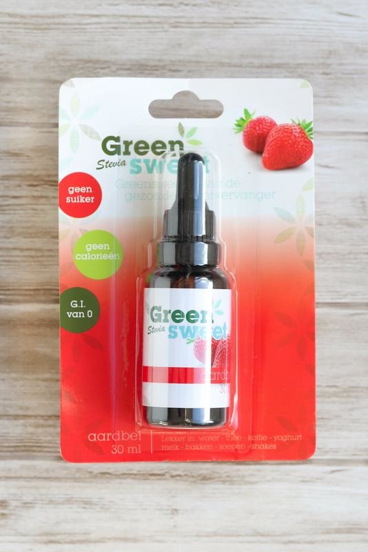 Greensweet Green Sweet Vloeibaar stevia aardbei (30 ml)