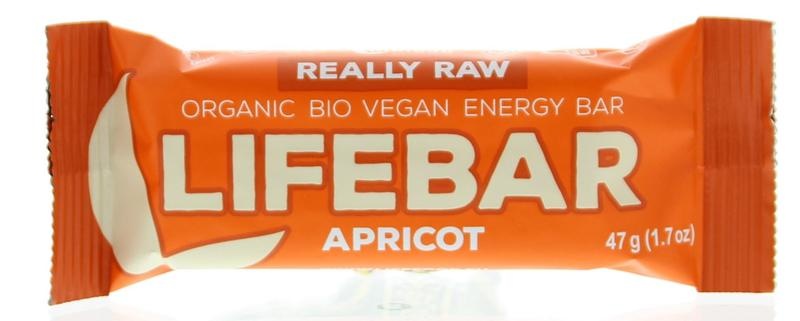 Lifefood Lifefood Lifebar abrikoos bio (47 gr)