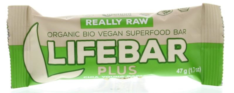 Lifefood Lifefood Lifebar plus chia young pistachio bio (47 gr)