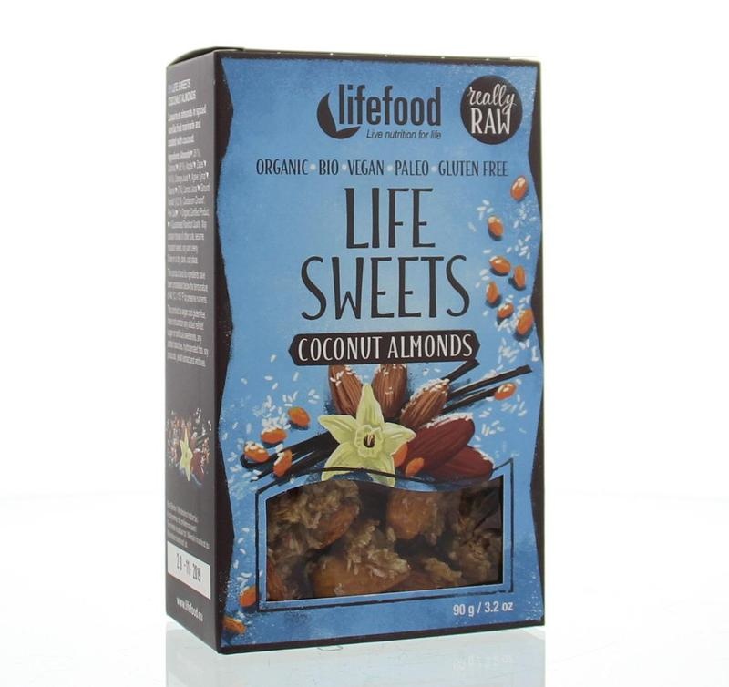 Lifefood Lifefood Life sweets kokos amandel raw & bio (90 gr)