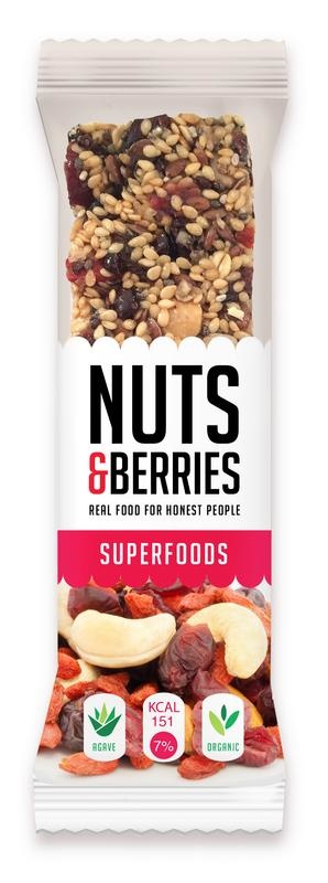 Nuts & Berries Nuts & Berries Bar superfoods bio (40 gr)