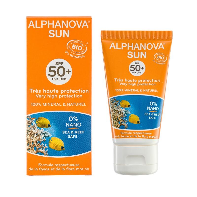 Alphanova Sun Alphanova Sun Sun gezichtscreme SPF50 vegan (50 gr)