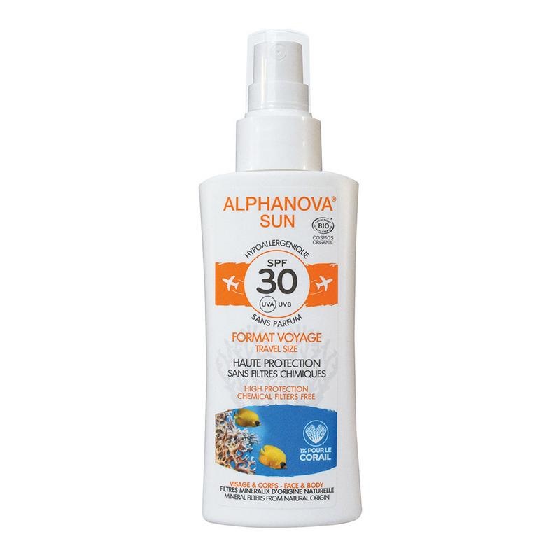 Alphanova Sun Alphanova Sun Sun spray SPF30 gevoelige huid (90 gr)