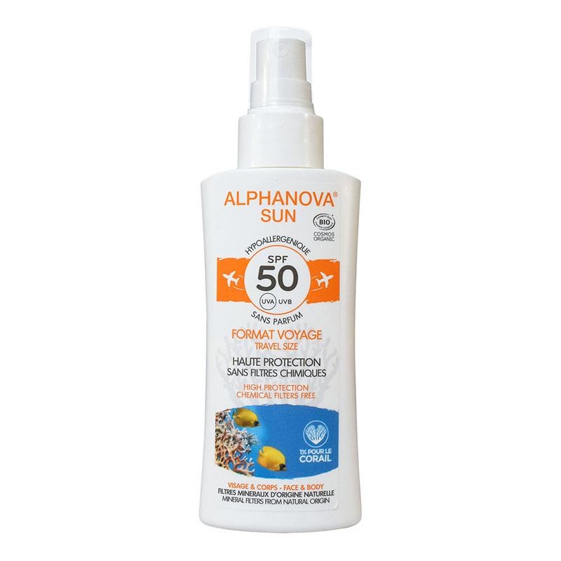 Alphanova Sun Alphanova Sun Sun spray SPF50 gevoelige huid (90 gr)