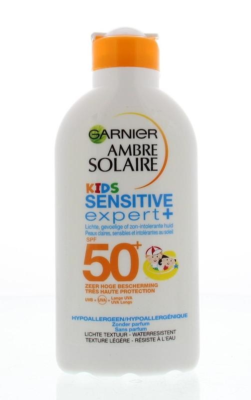 Garnier Garnier Ambre solaire kids milk factor SPF50+ (200 ml)