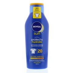 Sun protect & hydrate zonnemelk SPF20 (400 Milliliter)