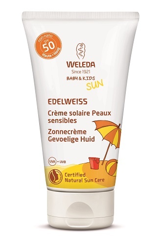 Weleda Weleda Edelweiss zonnecreme gevoelige huid SPF50 (50 ml)