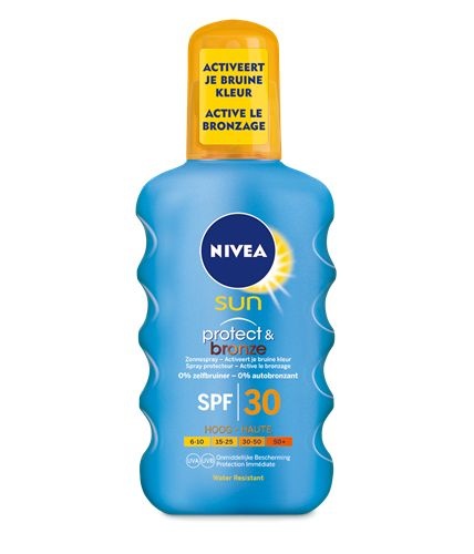 Nivea Nivea Sun protect & bronze beschermede spray SPF30 (200 ml)